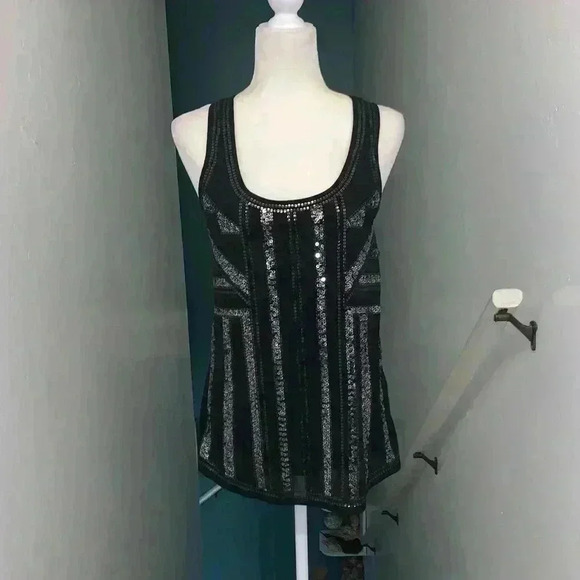 NWT Exoress sequin front top size small - Picture 1 of 7